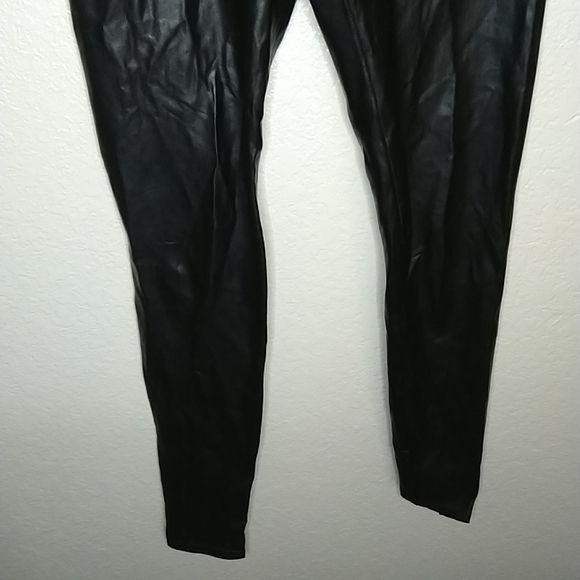 wilfred free vegan leather high rise full length leggings made in japan sz Xs - Picture 5 of 9